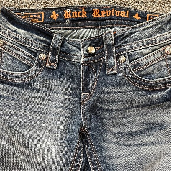 Rock Revival Women's Jeans, Size 25, Boot Cut - Picture 2 of 16